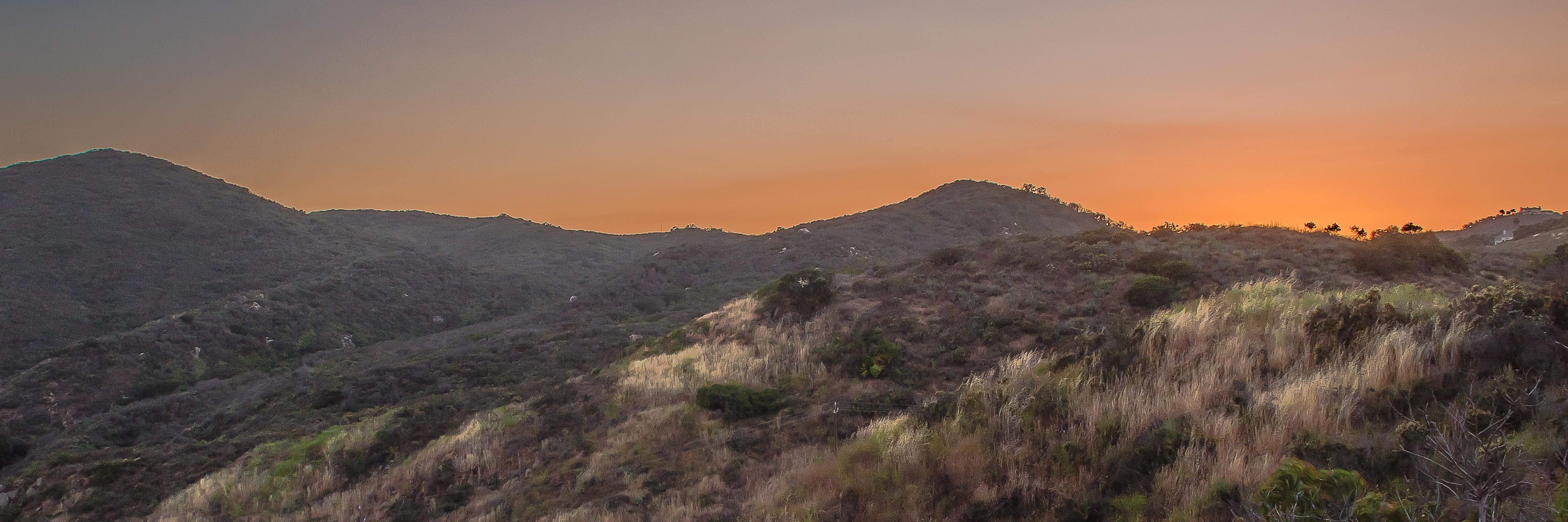 Southern California landscape.